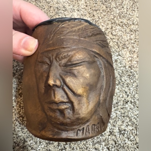 Mara of Venezuela Coffee Mug Tea Cup Native American Indian Handmade EVC - Picture 7 of 11